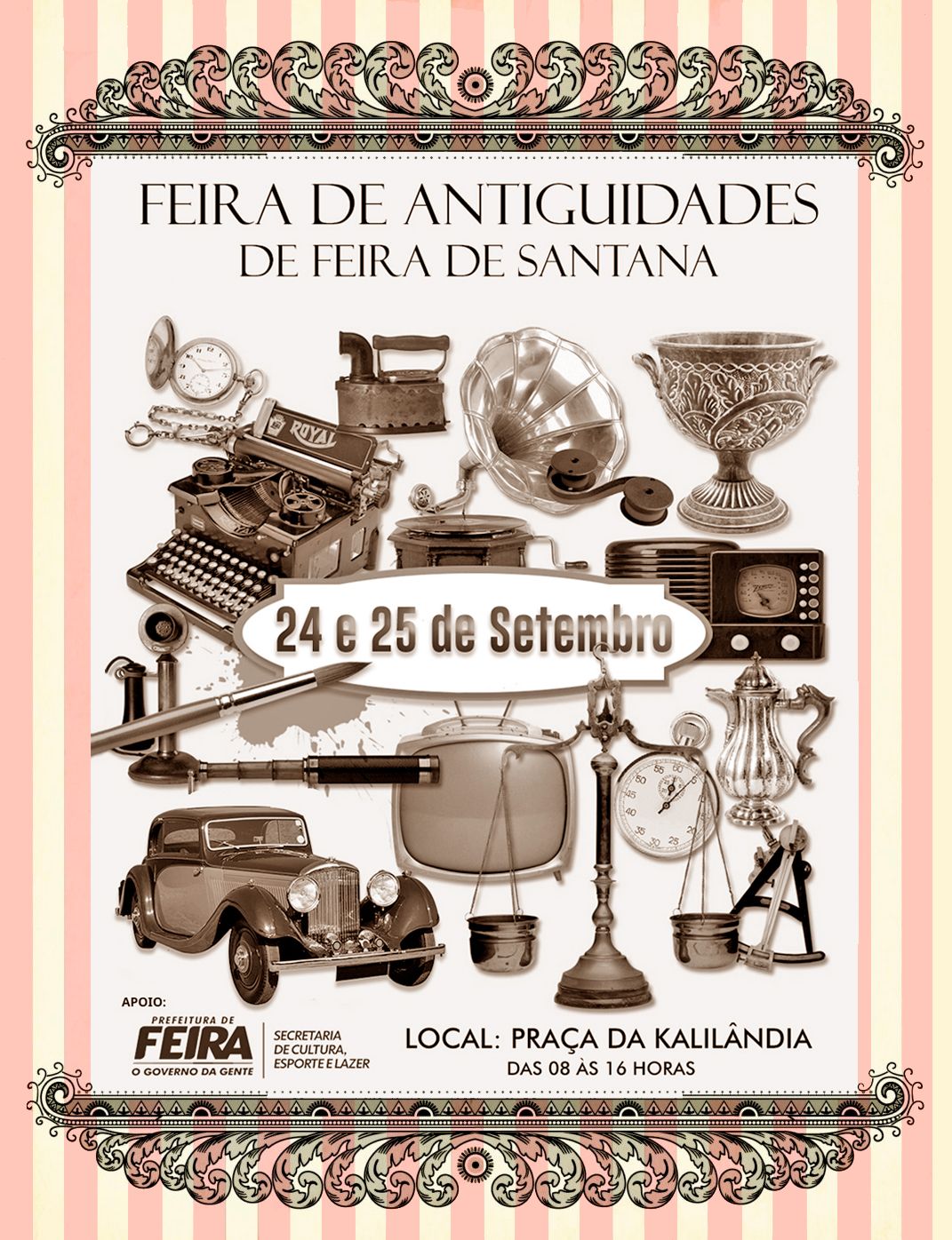 Feira De Antiguidades Na Pra A Da Kalil Ndia Neste Final De Semana