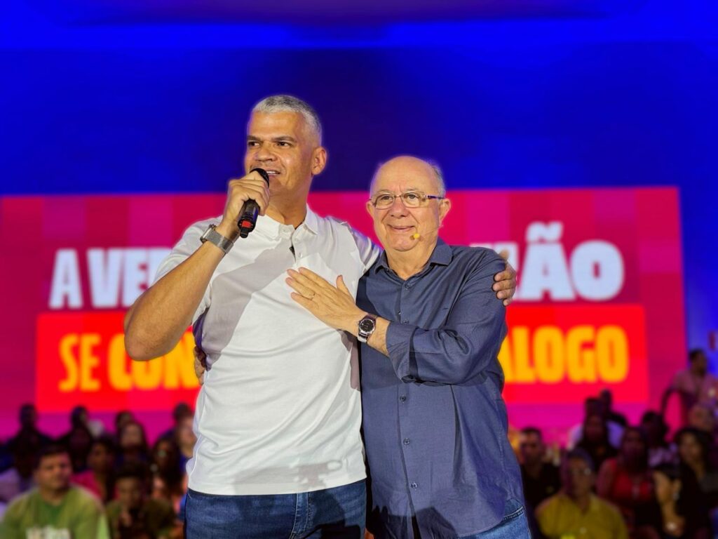 José Ronaldo anuncia Pablo Roberto como pré-candidato a vice na disputa pela Prefeitura de Feira