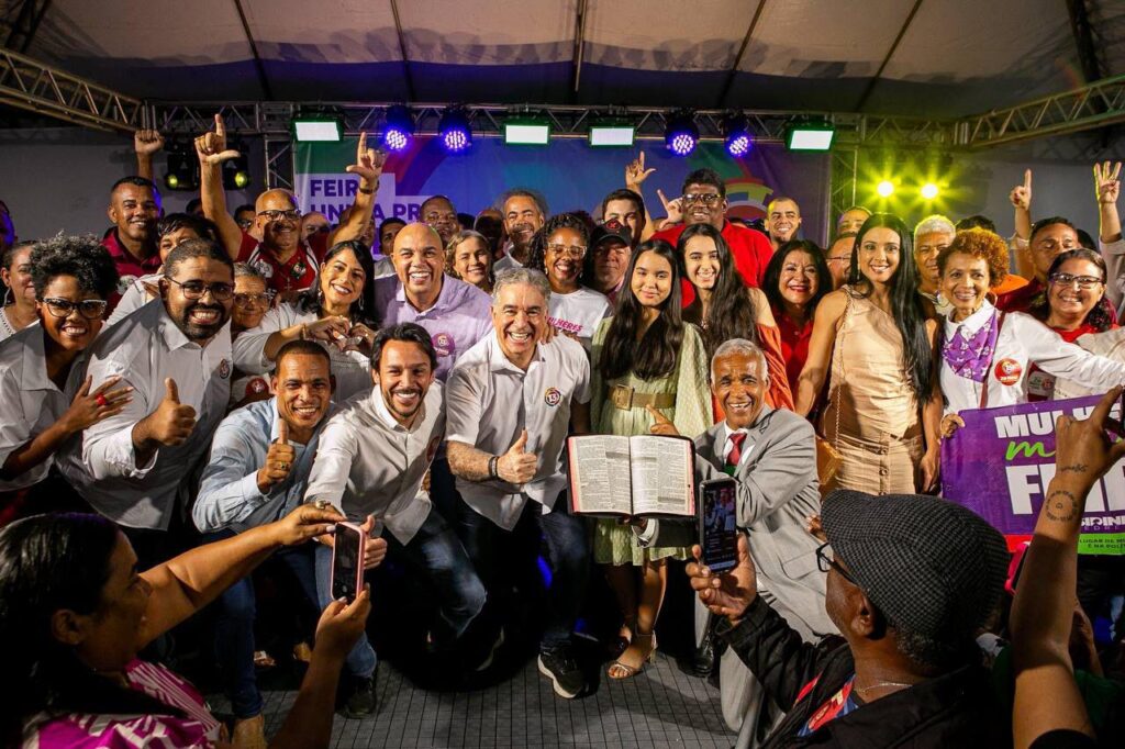 ‘Feira precisa voltar a ser Princesa do Sertão’, discursa Zé Neto, durante inauguração de comitê