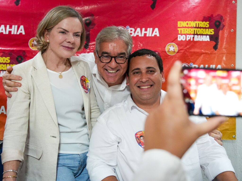 Gleisi Hoffmann estará em Feira de Santana nesta terça-feira 