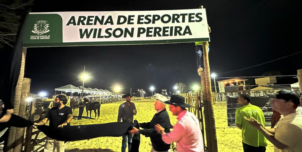 Pista de Team Penning é inaugurada no Parque de Exposição João Martins da Silva